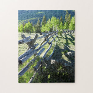 Wooden Fenceline Jigsaw Puzzle
