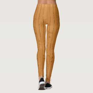 Wooden Floorboards Leggings
