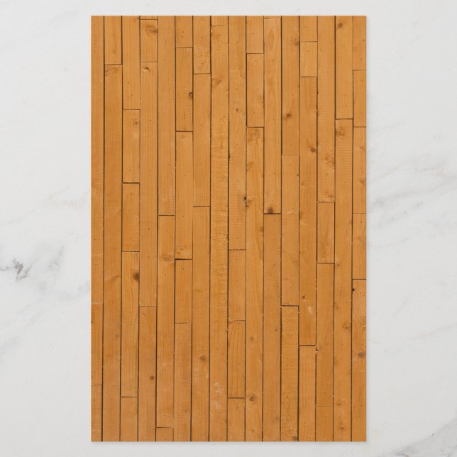 Wooden Floorboards Stationery (Front)