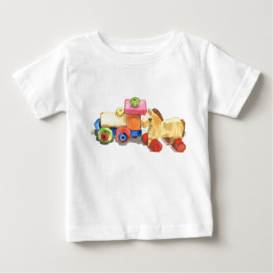 Wooden friends baby T-Shirt