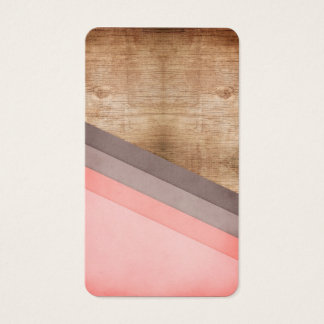 Wooden geometric art