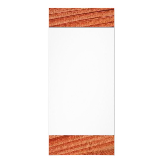 Wooden Grain Rack Card (Front)
