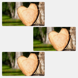 wooden heart