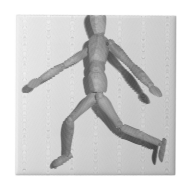 Wooden Human Mannequin Tile (Front)