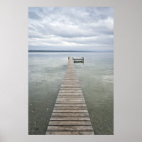 wooden jetty