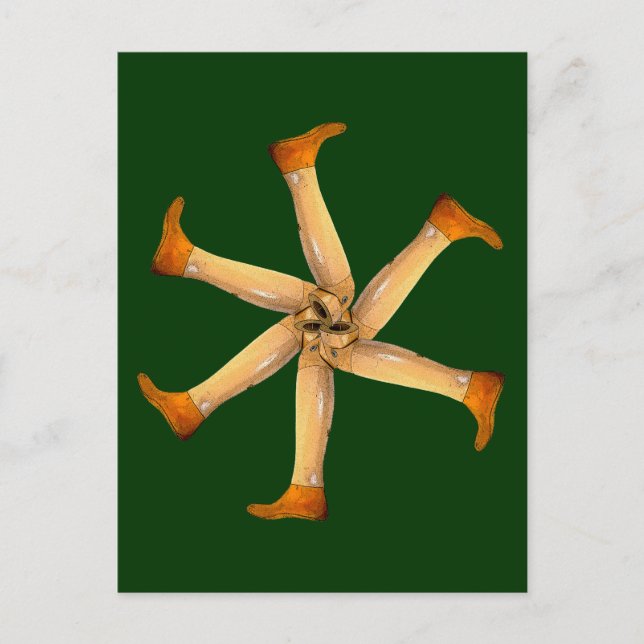 Wooden Legs Postcard (Front)