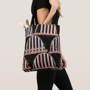 Wooden Lobster Traps Horizontal Tote Bag