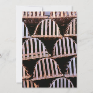 Wooden Lobster Traps Vertical Card