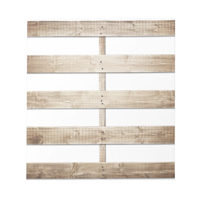 Wooden Pallet Notepad (Front)