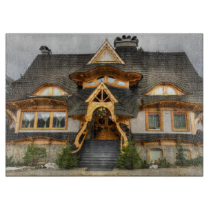 Wooden Polish House In Zakopane Cutting Board