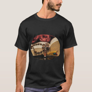 Wooden Rosary with Jesus on Cross T-Shirt