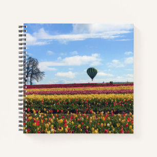 Wooden Shoe Tulip Farm, Woodburn, Oregon Notebook