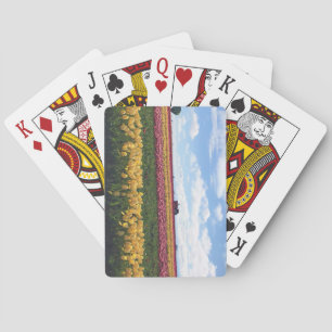 Wooden Shoe Tulip Farm, Woodburn, Oregon Playing Cards