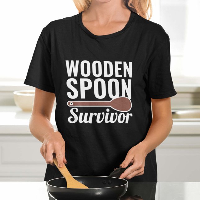 Wooden Spoon Survivor T-Shirt (Creator Uploaded)