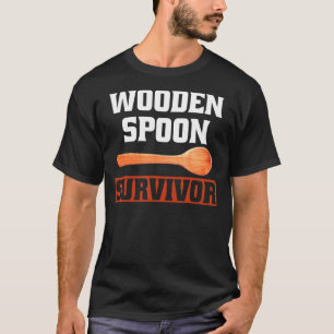 Wooden Spoon Survivor Tee Italian Flag For Women M