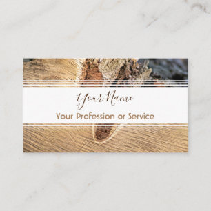 Wooden stripes for interior design and carpentry!  business card