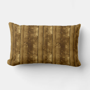 Wooden Stripes Lumbar Cushion