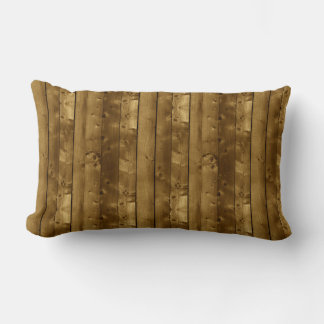 Wooden Stripes Lumbar Cushion
