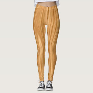 Wooden Texture Surface Design-68668 Leggings
