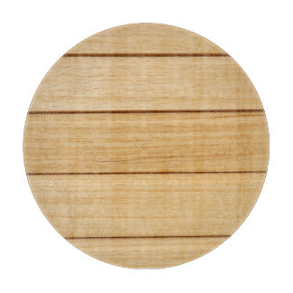 Wooden Tiles Decorative Glass Chopping Board