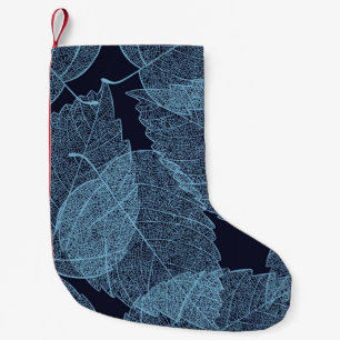 Wooden-Tiles: Elegant Floor Texture. Small Christmas Stocking