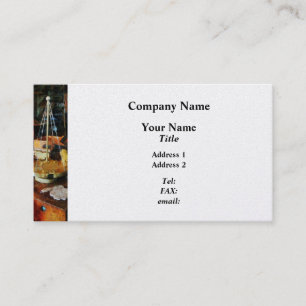 Wooden Toys in Wood Shop - Platinum Business Card