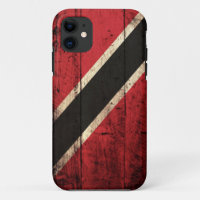 Wooden Trinidad and Tobago Flag