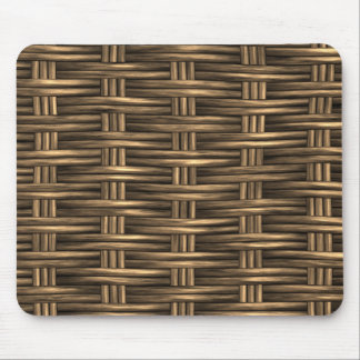 Wooden Weave 2 Mouse Pad