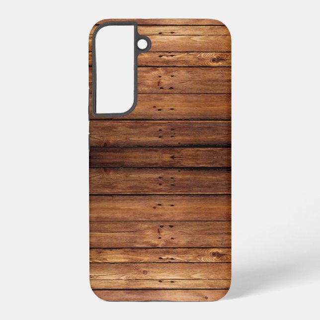 wooden/western/rusitc  Samsung galaxy case (Back)