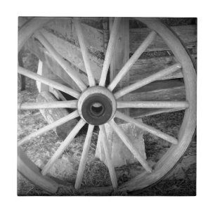 Wooden Wheel Tile