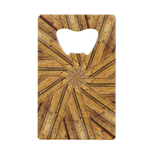 Woodgrain with Monogram