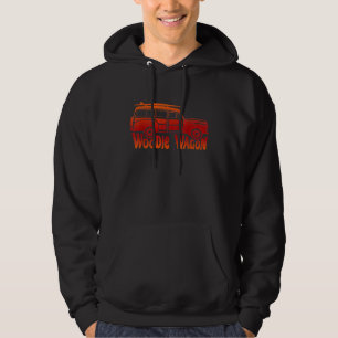 Woodie Wagon Vintage Cool Classic Woody Car tee