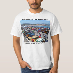 WOODIES ON THE WHARF 2010 SANTA CRUZ T-Shirt