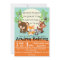 Woodland and Fox Baby Shower Invitation