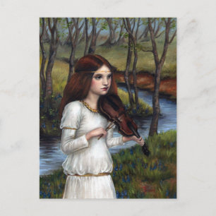 Woodland Angel Postcard