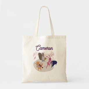 Woodland Animal Band Personalised Tote Bag