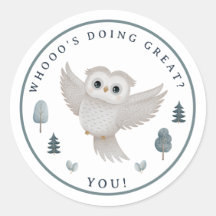 Woodland Animal Owl Teacher Reward Motivational