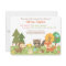 Woodland Animal Themed Baby Shower Invitations