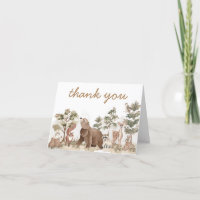 Woodland Animals Adventure Awaits Baby Shower