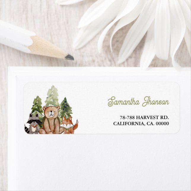 Woodland Animals Adventure Baby Shower (Insitu)