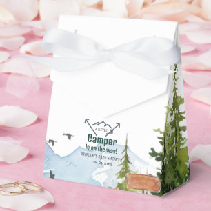 Woodland Animals Adventure Baby Shower Favour Box