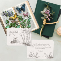 Woodland Animals Baby Shower Books for Baby