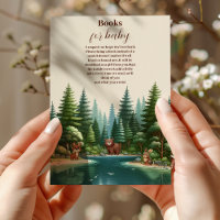 Woodland Animals Baby Shower Books for Baby