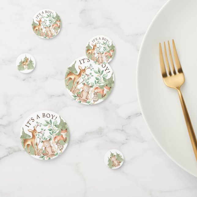 Woodland Animals Baby Shower  Confetti (Group)