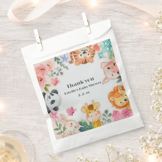 Woodland Animals Baby Shower  Favour Bags (Creator Uploaded)