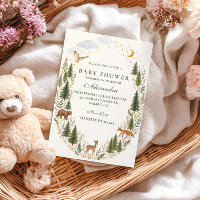 Woodland Animals Baby Shower