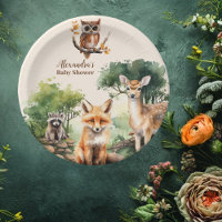 Woodland Animals Baby Shower