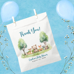 Woodland Animals Baby Shower Thank You Favour Bags
