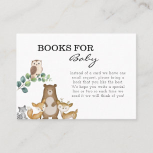 Woodland Animals Books For Baby Insert