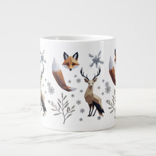 Woodland Animals Christmas Speciality Jumbo Mug